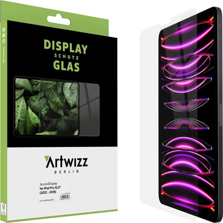 Actual product image Artwizz Screen protector (1 Piece, iPad Pro 12.9 2018 (3. Gen), iPad Pro 12.9 2020 (4. Gen))