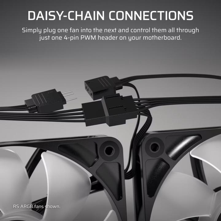 Actual product image Corsair RS120 (120 mm, 1 x)