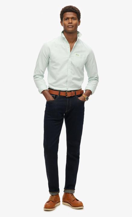 Image du produit Superdry chemie manche longue coton bio uperdry oxford (S)