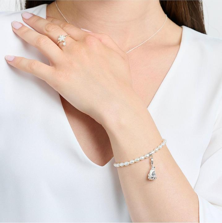 Image du produit Thomas Sabo Charm pendentif ours polaire argent (Argent 925, Émail)