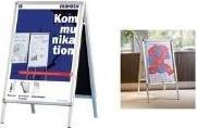 Actual product image Franken poster stand "Standard", DIN A2, 420 x 594 mm (A2)