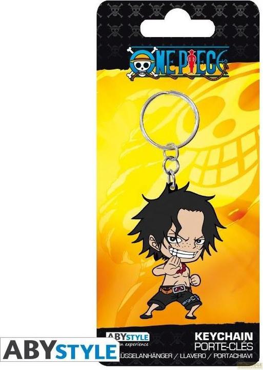 Actual product image ABYstyle - ONE PIECE - PVC Keychain "Ace SD"