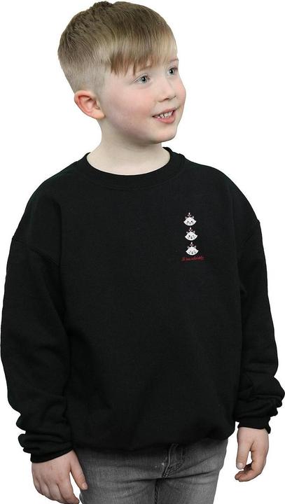 Actual product image Disney Boys Aristocats Marie Breast Print Sweatshirt (140, 146)
