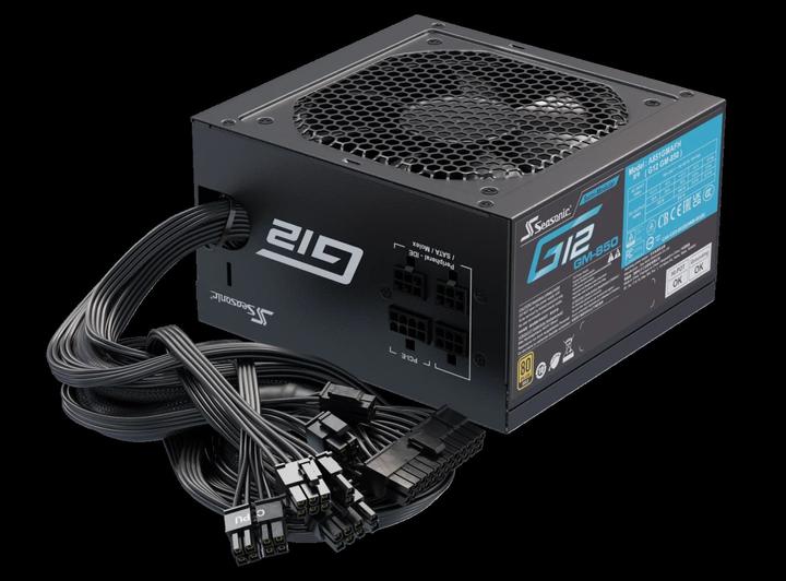 Actual product image Seasonic G12 GM-850 NEW 850W ATX3.0 (850 W)