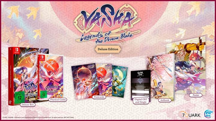 Actual product image Game Source Entertainment Yasha: Legends of the Demon Blade - Deluxe Edition (Switch, DE)