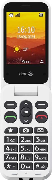 Image du produit Doro Téléphone Leva L31 Basic, rouge/blanc (2.80", 2 Mpx, 4G)