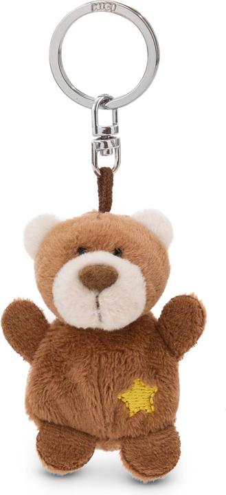 Produktbild Magni NICI Schlüsselanhänger Bär braun mit Stern 5cm