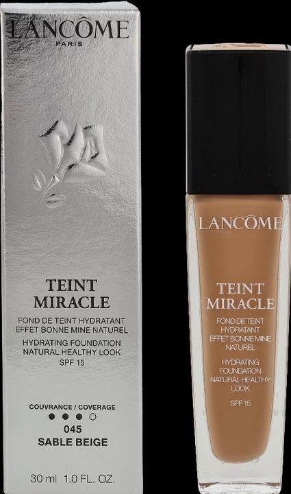 Actual product image Lancôme Complexion Miracle Fluide (045 Sable Beige)