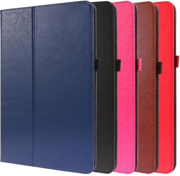 Actual product image MU Classic Dual Fold Crazy Horse Leather Case Cover (Galaxy Tab S7)