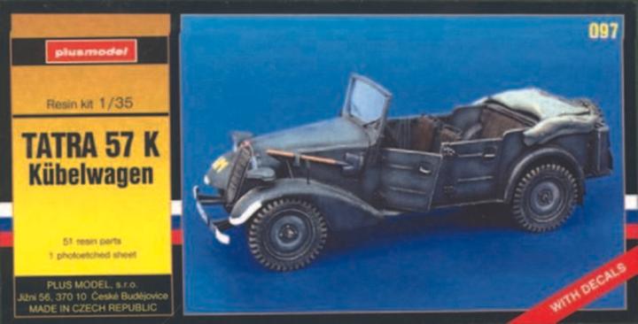Produktbild Plus Model Tatra 57 K Kübelwagen