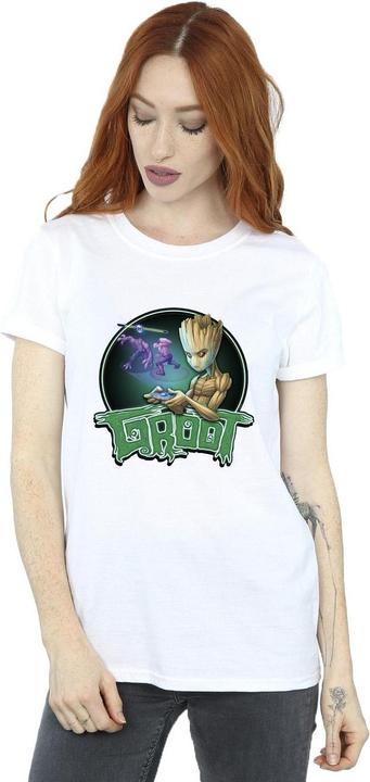 Immagine prodotto Guardians Of The Galaxy Groot Gaming Ring Maglietta Ampia Donna (XXL)