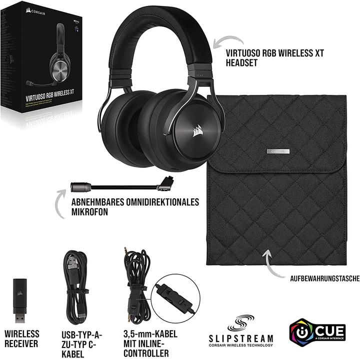 Actual product image Corsair Virtuoso XT (Cable, Wireless)