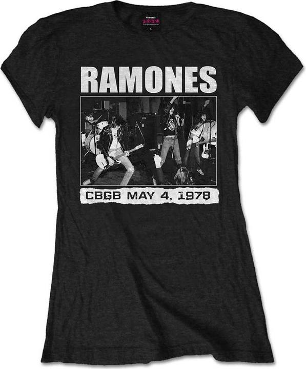 Produktbild Ramones CBGB 1978 (Girlie) (S)