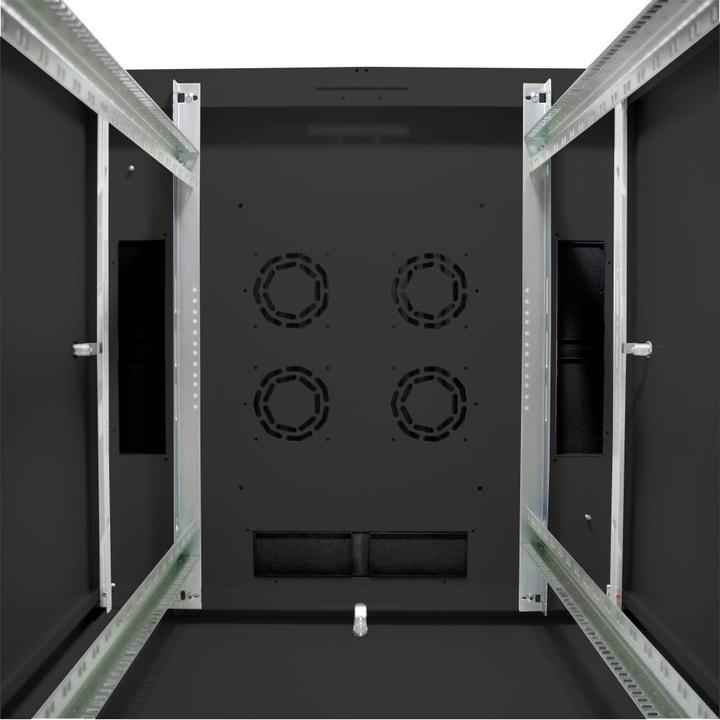 Produktbild Digitus Netzwerkschrank Basic 48,3cm 19Zoll 42HE schwarz 8/8 H2035mmxB800mmxT800mm mit Glastuer ohne Mont... (42 HE, 19 Zoll Rack)