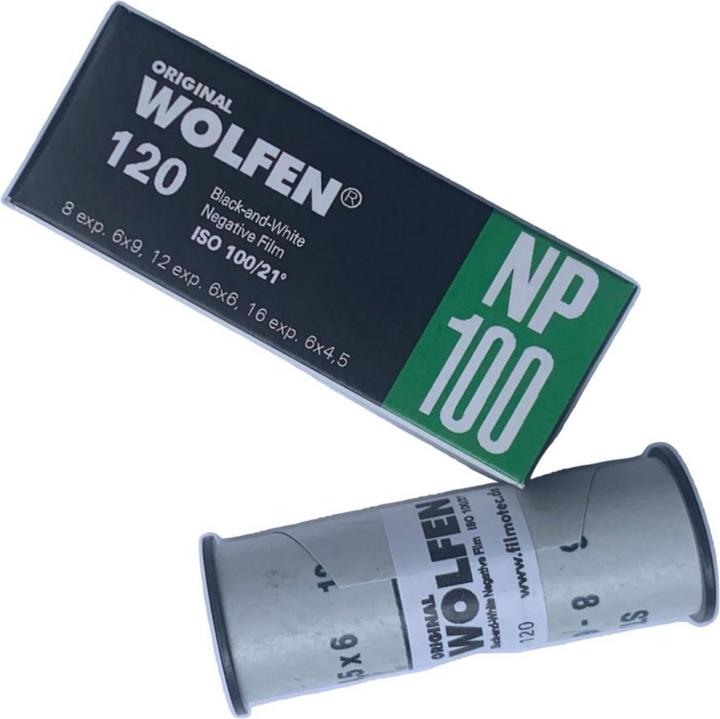 Immagine prodotto Orwo 1 Wolfen originale NP100 120