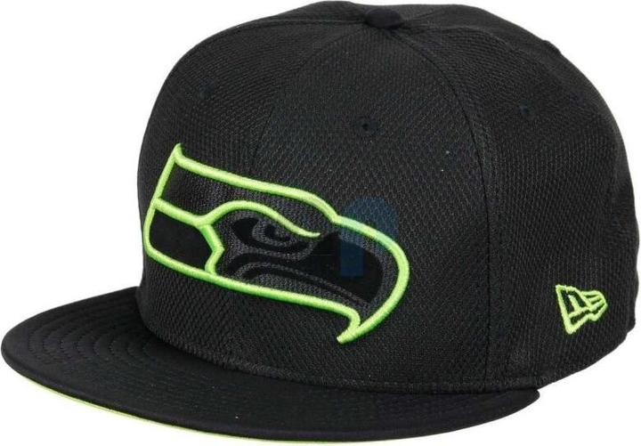 Image du produit New Era NFL - Seattle Seahawks - Diamond Prene 59Fifty Cap Noir 7 3/8 (56)