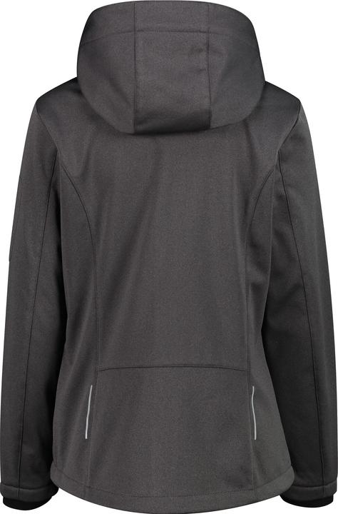 Image du produit CMP Campagnolo Women's Jacket Zip Hood Melange Softshell (42, L)
