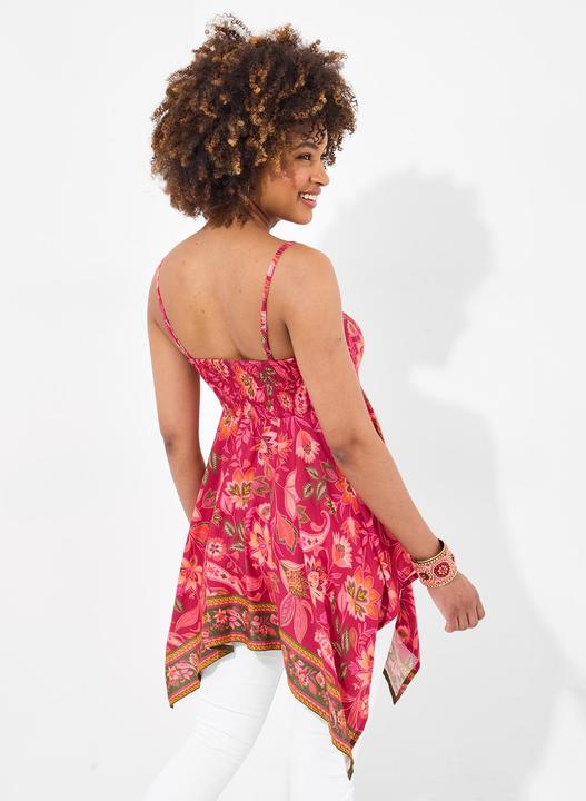 Produktbild Joe Browns Floral Shirred Waist Asymmetric Hem Top (6)