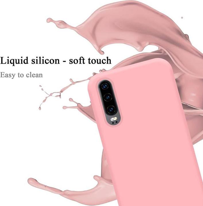 Actual product image Cadorabo TPU Liquid Silicone Case Cover (Huawei P30)
