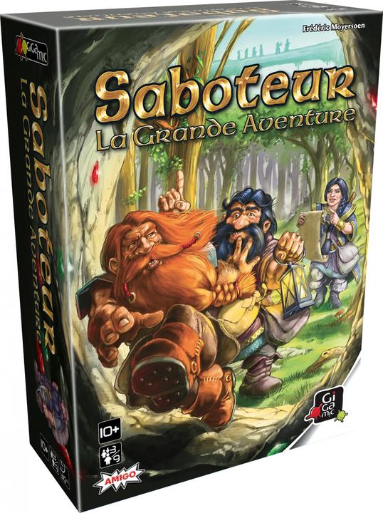 Immagine prodotto Gigamic Saboteur - La grande Aventure (f) (Francese)