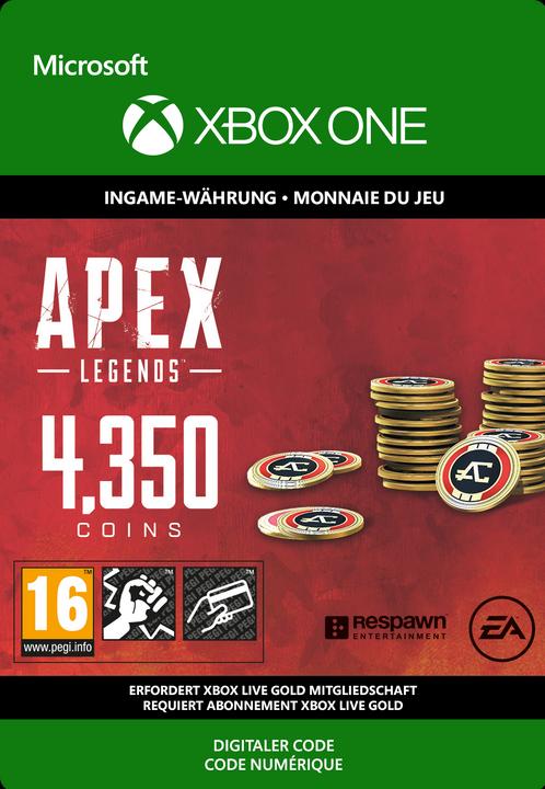 Produktbild Microsoft Xbox APEX Legends 4350 Coins Download Code