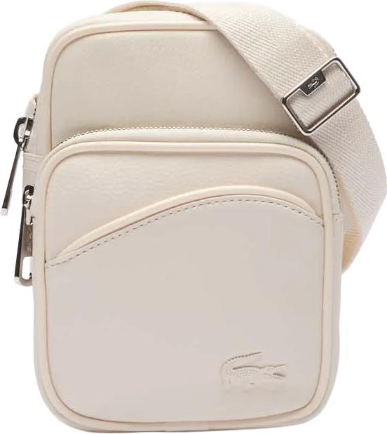 Actual product image Lacoste Angy Small Grain Leather Shoulder Bag