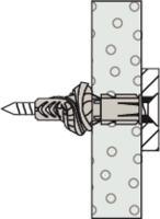 Immagine prodotto Fischer Ancoraggio universale UX 8x50 R S con bordo (5 pz.)