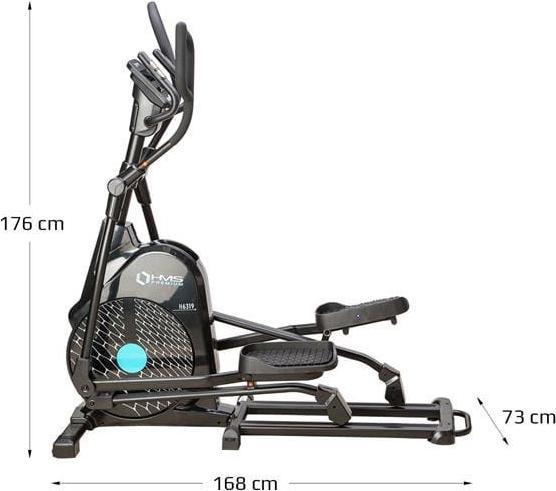 Actual product image HMS H6319 Magnetic Elliptical Trainer Premium