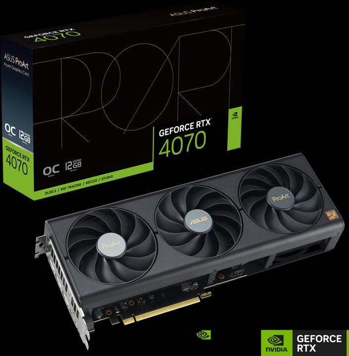 Produktbild ASUS ProArt GeForce RTX 4070 OC (12 GB)