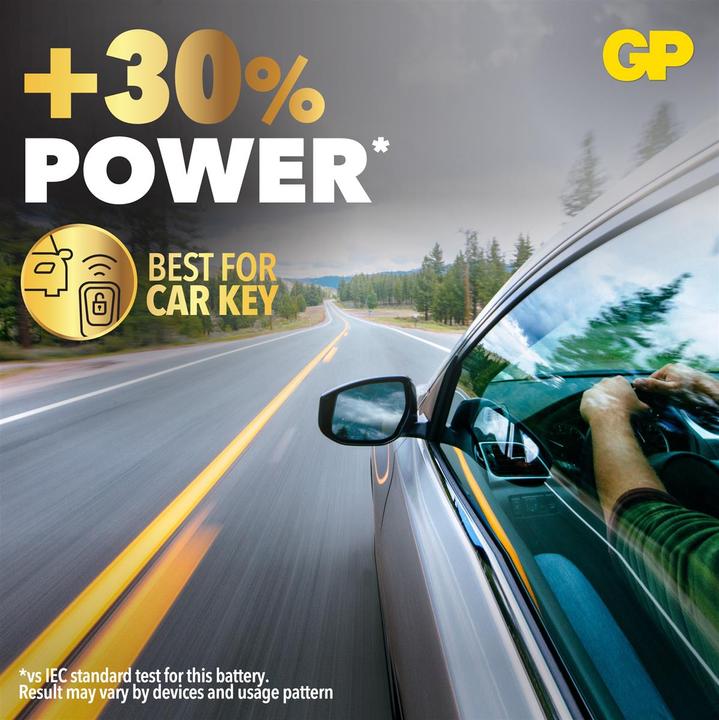 Actual product image GP Batteries Lithium CR2025, Single-use battery, CR2025, Lithium-Manganese Dioxide (LiMnO2), 3 V, 4 (4 pcs., CR2025, 165 mAh)