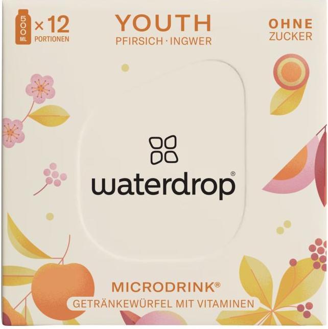 Image du produit Waterdrop Microdrink Youth (Pêche, Gingembre, 1 x)