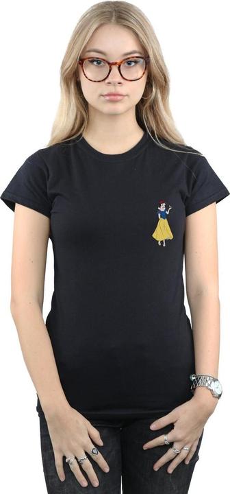 Actual product image Disney Princess Womens/Ladies Snow White Chest Cotton T-Shirt (S)