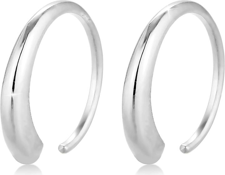 Produktbild Elli Creolen Geo Basic Offen (925 Silber)