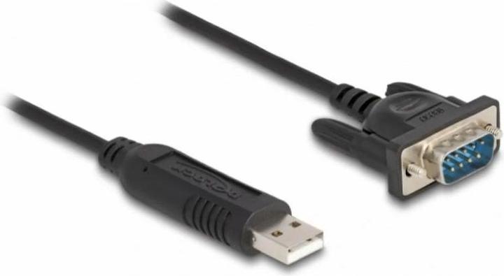 Immagine prodotto Delock Adattatore da USB 2.0 a seriale RS-232 con connettore seriale compatto da 50 cm FTDI (0.50 m)