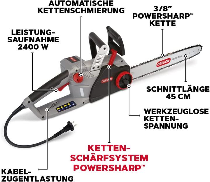 Produktbild Oregon CS1500 Single (Elektro Kettensäge)