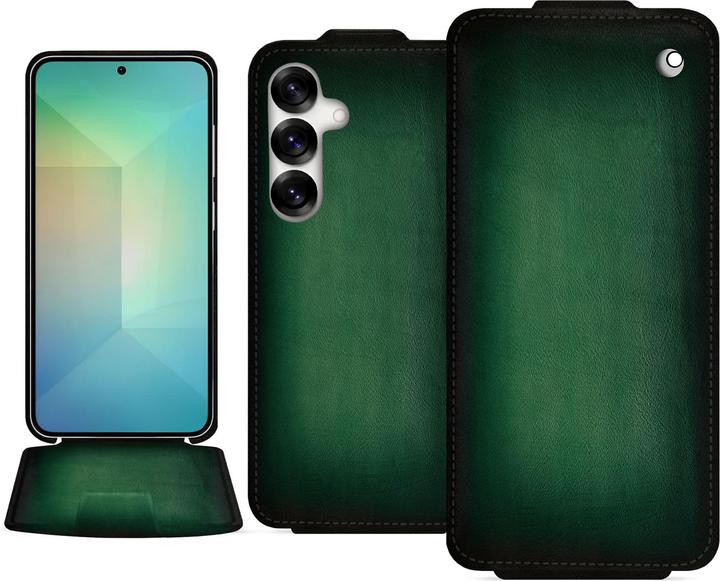 Actual product image Noreve Vertical leather shell (Samsung Galaxy S25 Edge)