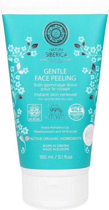 Produktbild Natura Siberica Sanftes Gesichtspeeling für normale und trockene Haut (Peeling, 150 ml)