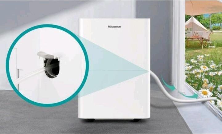 Immagine prodotto Hisense Deumidificatore D16HW wh (30 m², 16 l/24h)