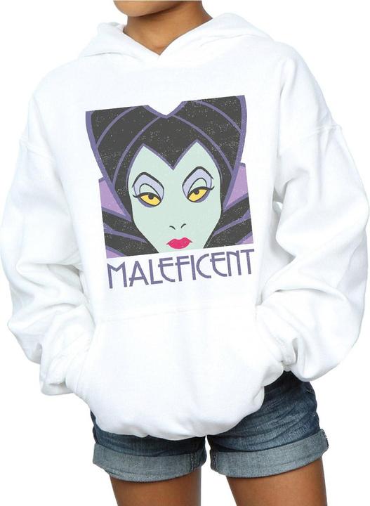 Image du produit Disney - Sweat à capuche MALEFICENT CROPPED HEAD - Fille (140, 146)