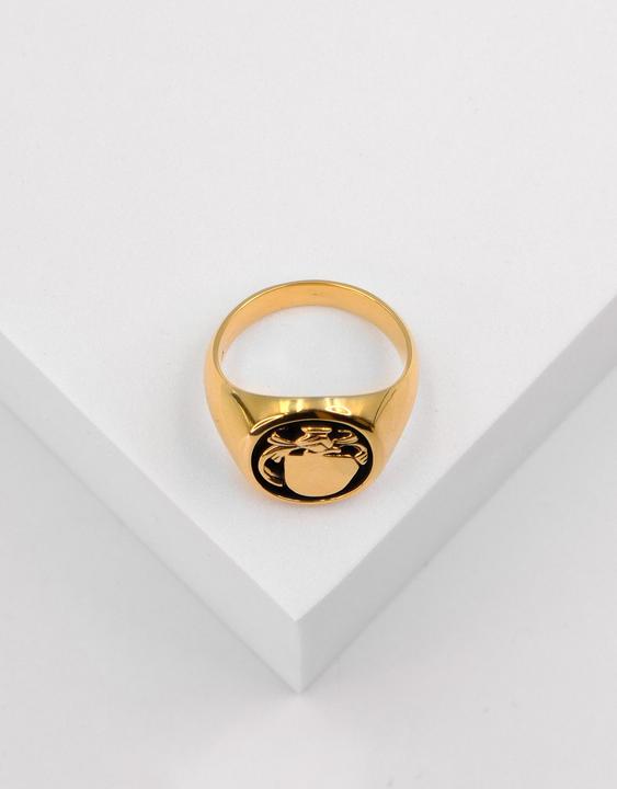 Immagine prodotto Muau Anello con stemma (64, Oro 750/18 K)