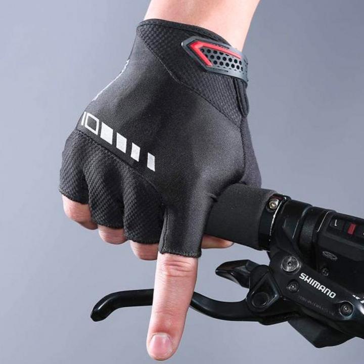 Image du produit Rockbros S143-BK XL gants de cyclisme avec inserts en gel - noir (XL)