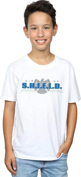 Actual product image Boys Agents of S.H.I.E.L.D. Director Of S.H.I.E.L.D. T-Shirt (116)
