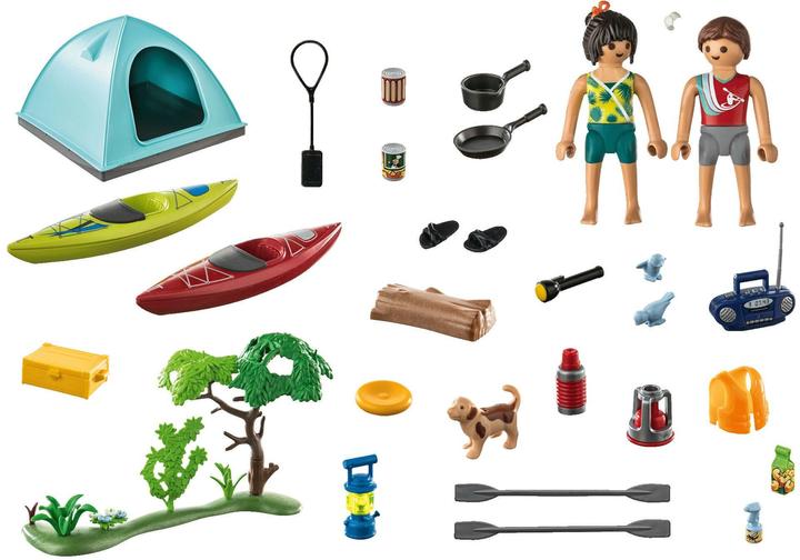 Produktbild Playmobil Zelten (71425, Playmobil Family Fun)