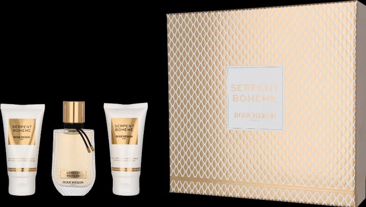 Actual product image Boucheron Noël 2021 Eau de Parfum 50 / Body Lotion Shower Gel (Fragrance set)