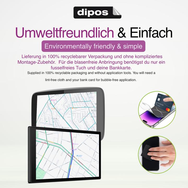 Produktbild Dipos Schutzfolie Klar für Dynavin D9-V8