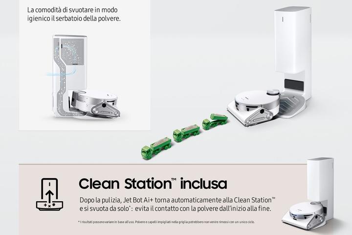 Image du produit Samsung Jet Bot AI+ Aspirateur robot (Robot vacuum)