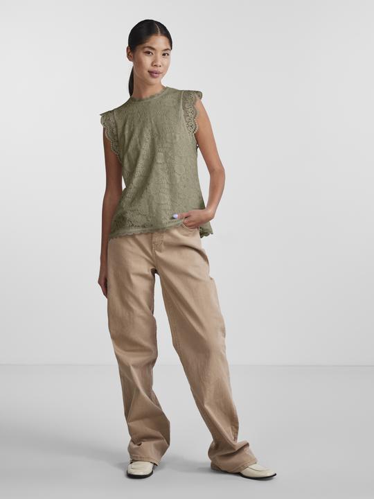 Image du produit Pieces Pcolline Sl Lace Top Noos (XL)