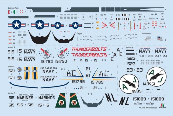 Actual product image 1:72 KA-6D Intruder