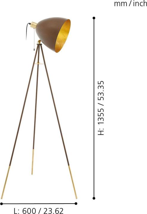 Actual product image EGLO Dundee (E27)