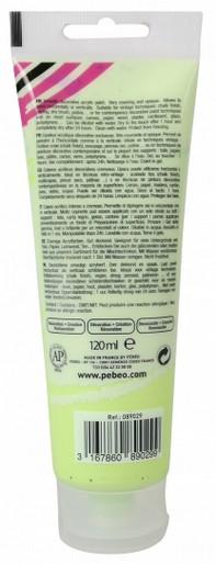Image du produit Pebeo Decocrème Peinture acrylique mate (Vert clair, 120 ml)
